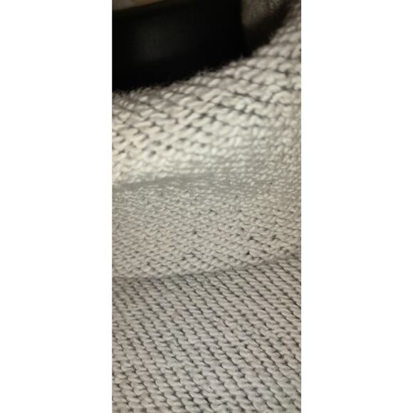 Ava & Viv Cowl Neck Sweater Size X (14) HEAVY DUTY KNIT Outdoor Warm WHITE Gray - Picture 9 of 16